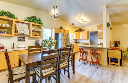 Prescott House | Mountain-View Deck: Pet-Friendly Home in Prescott