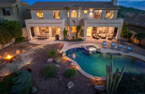 Gold Canyon House | Mountain ViewsGame RoomTheaterPoolSpa