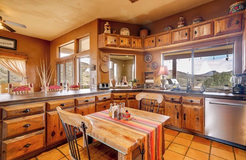 Dewey-Humboldt House | Mtn-View Adobe Home w/Large Deck Near Prescott!