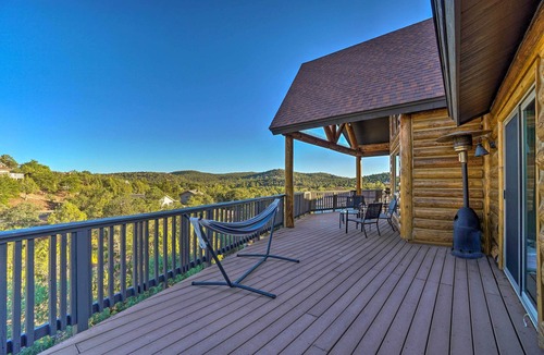 Payson House | Mtn-View Gem w/Fire Pit & Deck in Payson