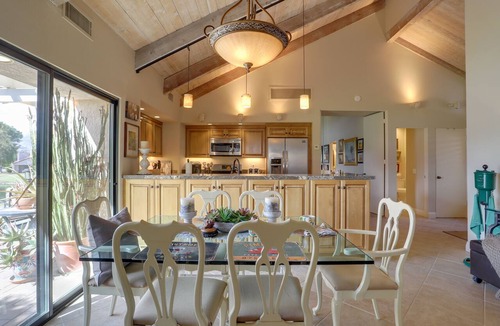 Rancho Mirage Condo | Mtn-View Rancho Mirage Condo w/Lakefront Patio