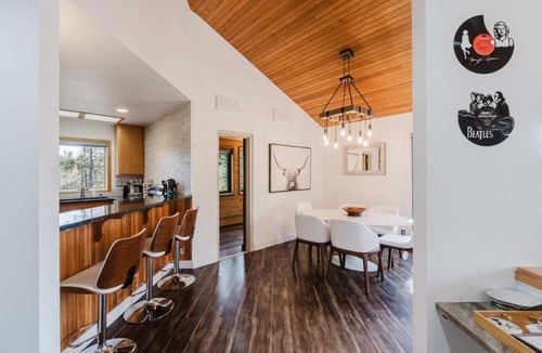 Overlook Park House | Multi-level home with private hot tub decks and SHARC passes provided
