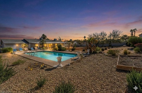 Rainbow Park House | Near-Strip Oasis w/Pool, Game Room & Yard