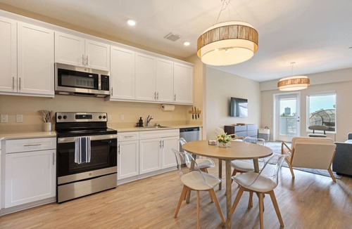 North Park Apartment | NEW LUX Modern Retreat Views Parking Workspaces