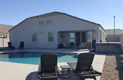 Tartesso House | Newer Resort Style 4 bed home Open floor plan with HEATED Pool and Hottub
