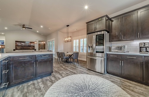 McKinleyville House | Newly built home with hot tub, fire table, game room & gym with Peloton bike