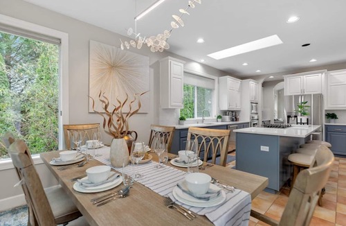 Happy Valley House | Newly Remodeled! Modern Luxe Home w. Hot Tub
