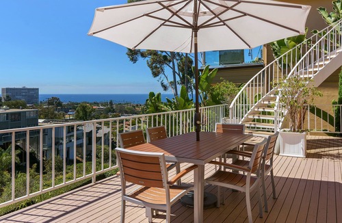 Village of La Jolla House | Ocean view with A/C & game room in a tranquil neighborhood