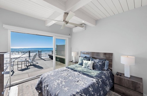 Capistrano Beach House | Oceanfront Retreat: 2BR Home with Private Beach Access, Firepit STR24-0040