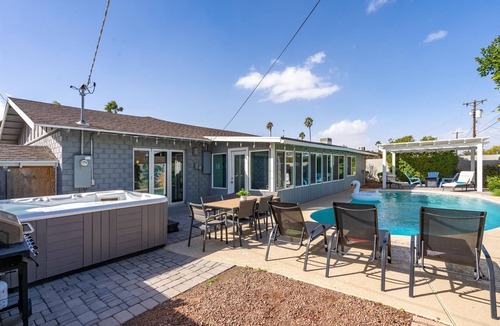 Scottsdale Estates Nine House | Old Town Abode by Rebl|Heated Pool|Spa|Ping Pong