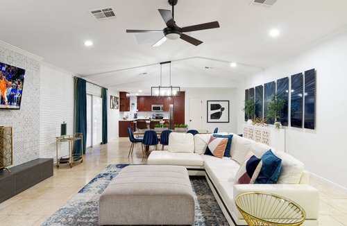 Scottsdale Estates Nine House | Old Town Saguaro - Pool Heat Avail - Fire Pit- In Old Town
