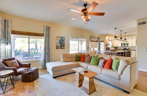 Tatum Ranch House | Outdoor Kitchen & Pool: Cave Creek Getaway