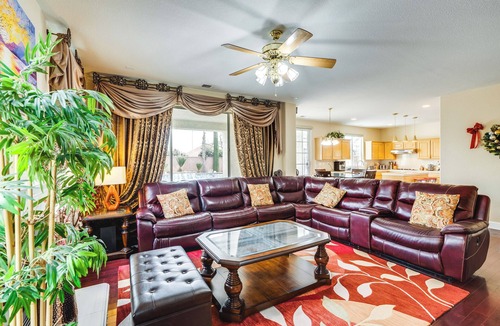 Clovis Cottage | Outdoor Oasis + Hot Tub! Spacious Clovis Home