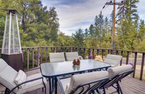 Pine Mountain Club House | Outdoor Oasis in Pine Mountain Club! Cabin Getaway