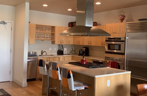 Pearl District Condo | Pearl District, Penthouse Terrace Unit- 2 decks , 1 block from Fields park,
