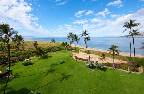 Kihei Condo | Penthouse oceanfront views of the jewel blue Pacific, whales, stunning sunsets