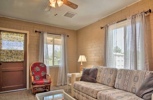 Elfrida House | Pet-Friendly Elfrida Home w/ Porch & Fire Pit