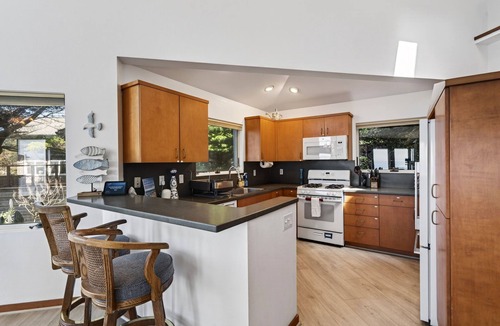 Gualala House | Pet-friendly Oceanfront Retreat w/King Beds & Hot Tub!