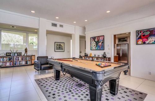 Twin Palms House | Pleasant & modern dog-friendly home w/private pool spa & heated outdoor pool