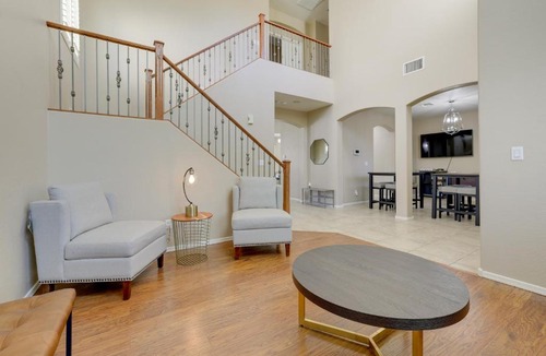 Canyon Trails West House | Pool, Fire Pit: Luxe Family Home in Goodyear