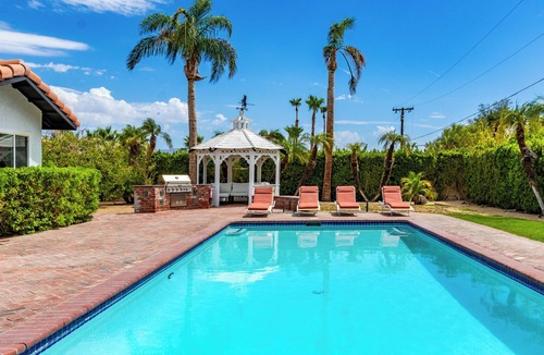 Racquet Club West House | Pool, Hot Tub, Al Fresco Dining, Gazebo | Pet-Friendly Desert Haven | Catalina
