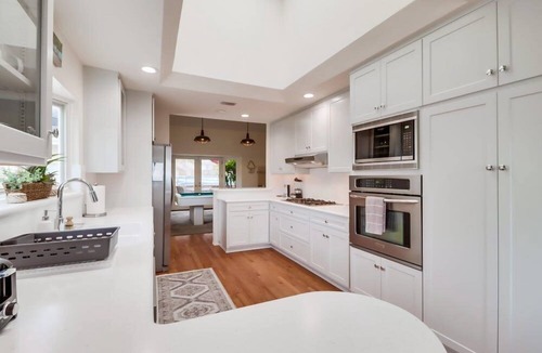 La Jolla Mesa House | Pool, hot tub, ocean views + rooftop w/ocean view