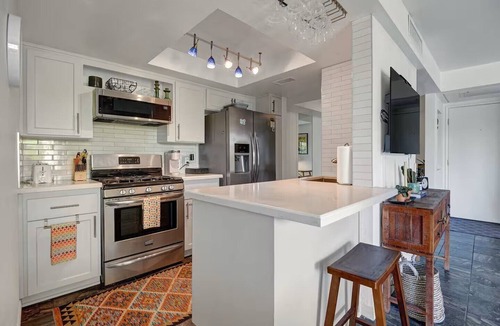 Tahquitz River Estates Condo | Pool & Spa, Remote Workspace, Peaceful Palm Springs Community