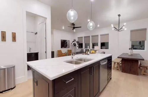Bloomington House | Poolside Bloomington Country Club Villa: Heated Pool, Dog-Friendly 3BR