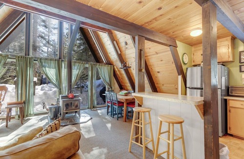 Bear Valley House | Popular A-Frame Cabin with Deck & Views VH 216 by Bear Valley Vacation Rentals