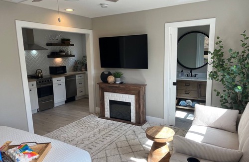 Poway Apartment | Poway's Paradise Escape: Stunning Garden, Outdoor Fireplace, Prime SD Location!