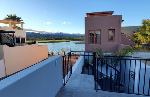 Rosarito Condo | Pristine 3-bed, 3.5-bath villa with mountain, golf course, sea views & hot tub