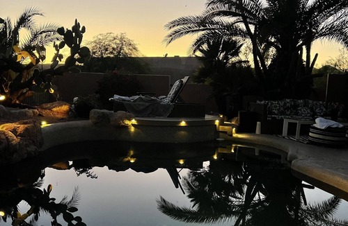 Fountain Hills House | Private Home on Acreage with oasis Backyard. Stunning Views Quiet Pool can heat