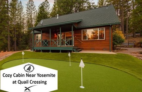 Coulterville Cabin | Quail Crossing Cabin: Yosemite Boutique Retreat