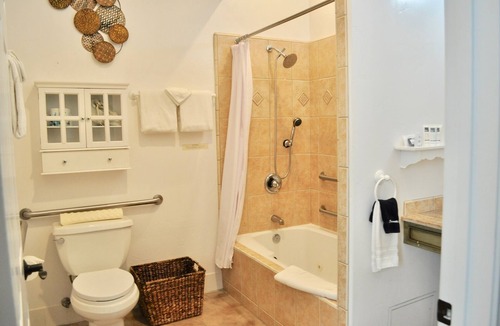 Cayucos Apartment | Queen downstairs room