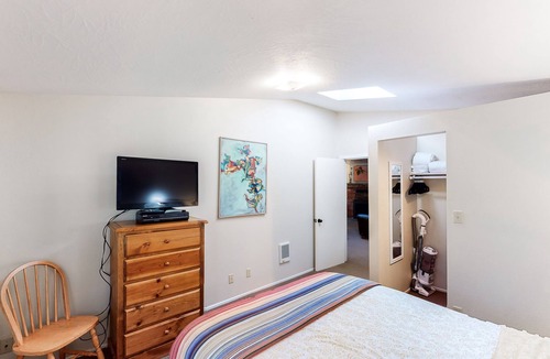 Tillicum Beach House | Quiet, dog-friendly home with private hot tub, backyard, & path to beach