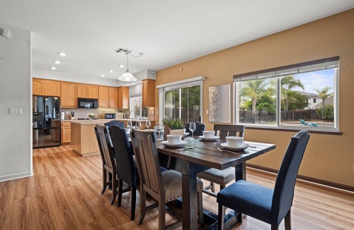 Manteca House | Quiet Manteca 4BR Home | Pool, Hot Tub & Fire Pit