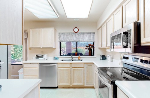 Rancho Vistoso House | Radiant desert stay with pool and tennis access - mountain views, dogs ok