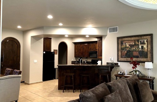 Sandy Beach Condo | Relax in 2-bed/2-bath Condo; Luxurious Patio Overlooking Plush Resort and Ocean