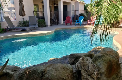 East Mesa House | Relax in a Spacious 4 BDR home with an open floor plan, private pool and hot tub
