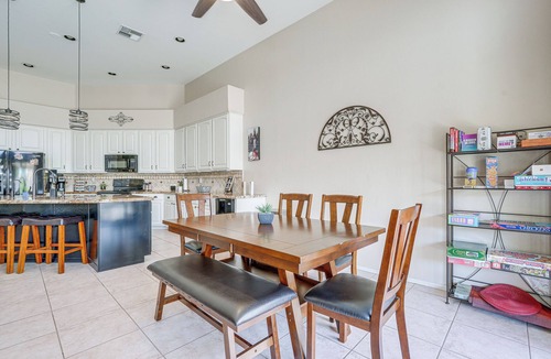 Superstition Springs House | Relax Poolside in Mesa: Family Home 12 Mi to Dtwn