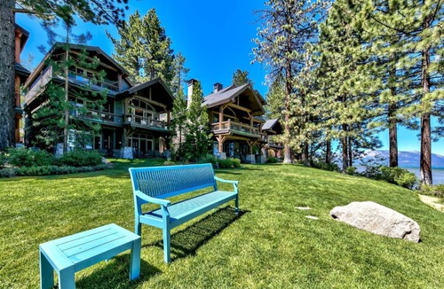 Sierra Shores Apartment | Remodeled Luxury Lakeview w Fireplace Hot Tub Gym PEAK SS13