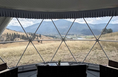 Plains RV Rental | Remote Spacious Dome with Incredible Outdoor Landscape in Montana