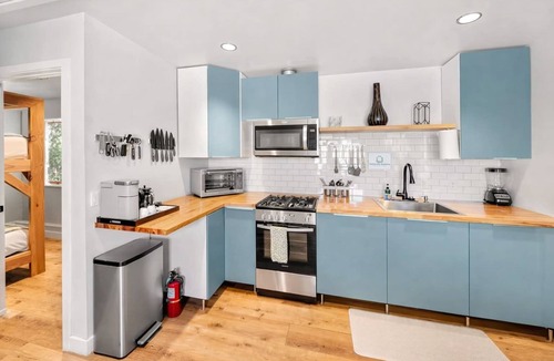Stockton Hotel | Resort Perks: Lookout Suite + kitchen + game tent