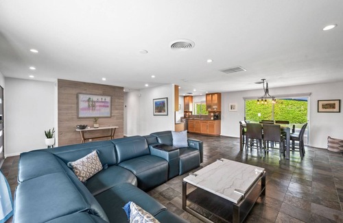 Palm Springs House | Resort-Style Pool Living in Palm Springs with Private Backyard Oasis