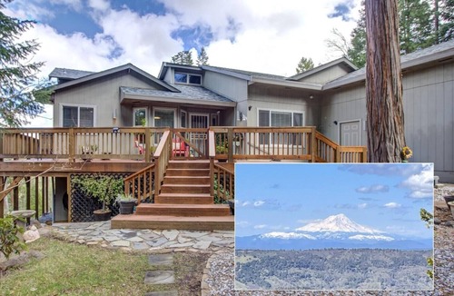 Shingletown House | RIDGE-VIEW RETREAT Spectacular VIEW of Mt Shasta to the north