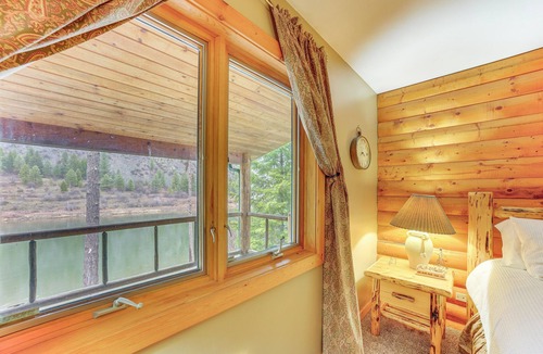 Superior Cabin | Riverside St Regis Cabin w/Fire Pit + Grill