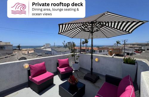 Old Towne House | Rooftop Deck w/180° Ocean Views