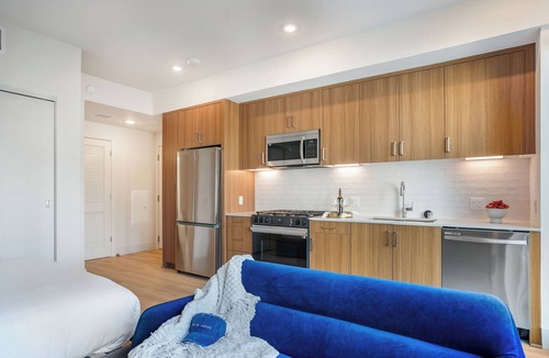 Civic Core Apartment | Rooftop Pool + Spa + Sky Lounge + Bay Views Walkable Little Italy | Ancora