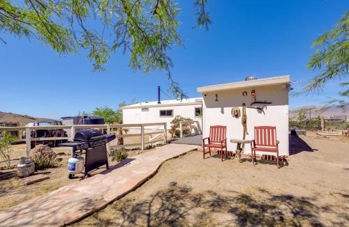 Golden Valley House | Rustic Bullhead City Retreat w/Porch & Views