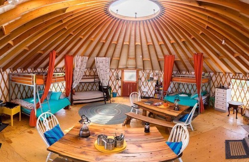Glendale Cabin | Rustic Yurt Rental with Incredible Views near Zion National Park, Utah
